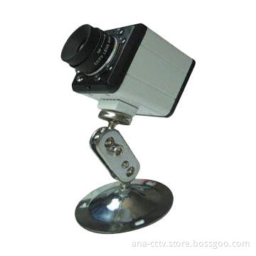 1/4-inch CMOS Wireless IP Camera with 9 Infrared LEDs, VGA and QVGA/QQVGA Resolution